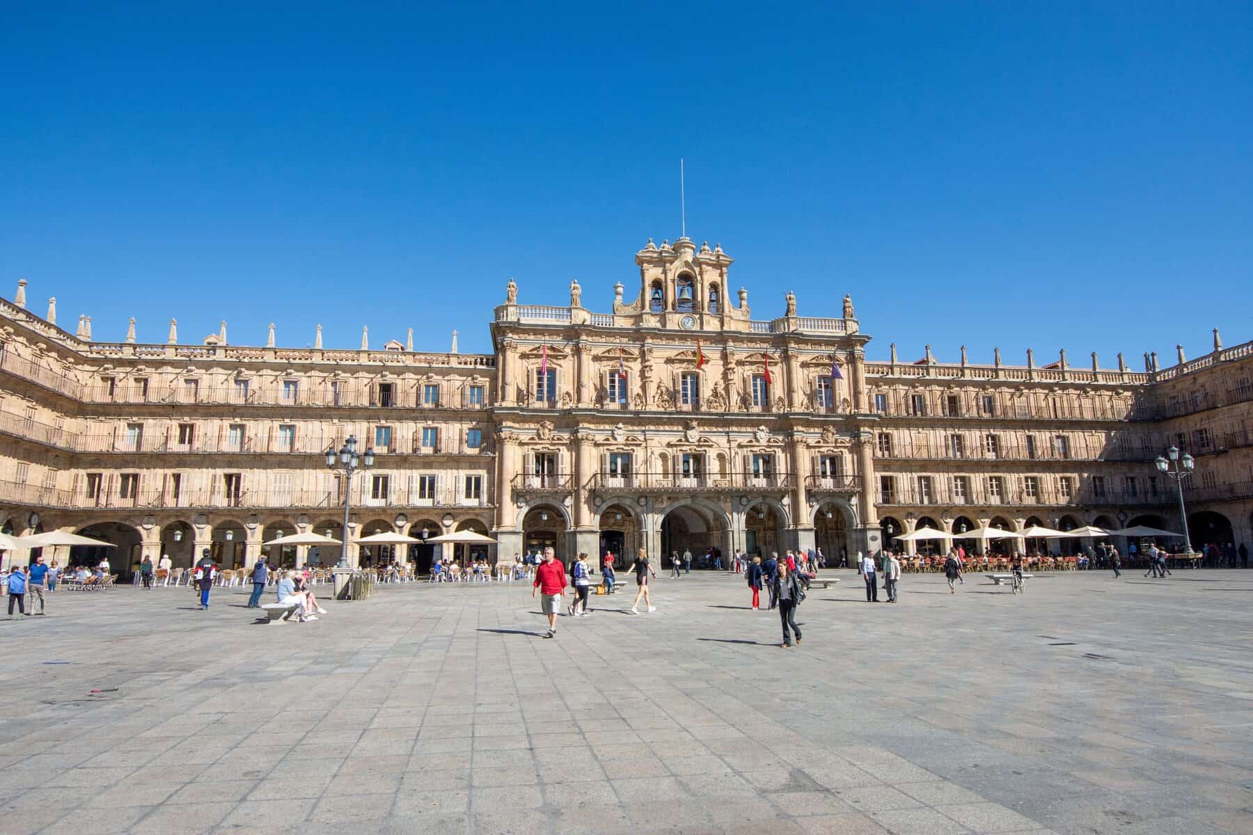 Plaza Mayor in Salamanca, Spain