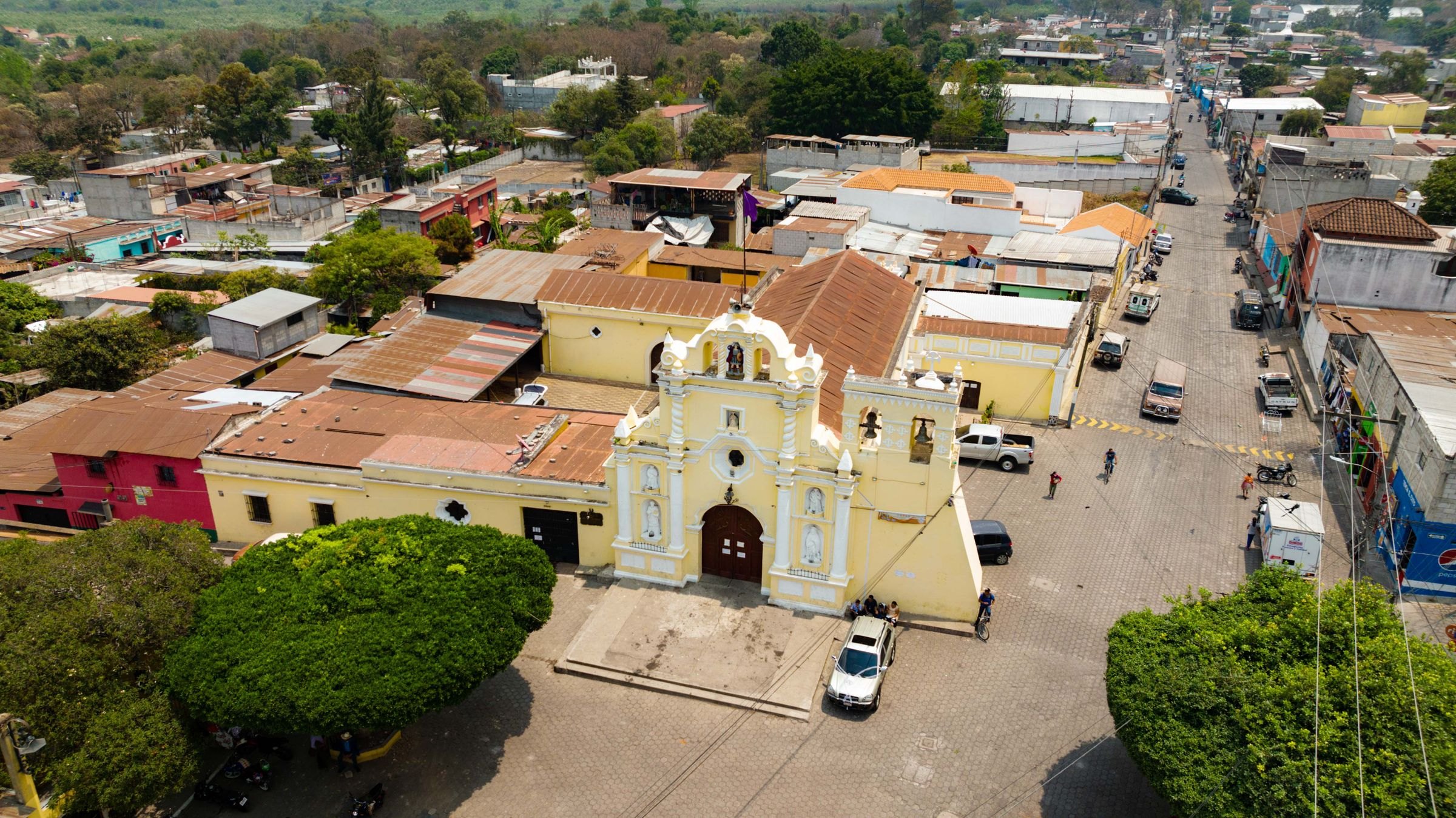 The painted church of San Andrés Xecul