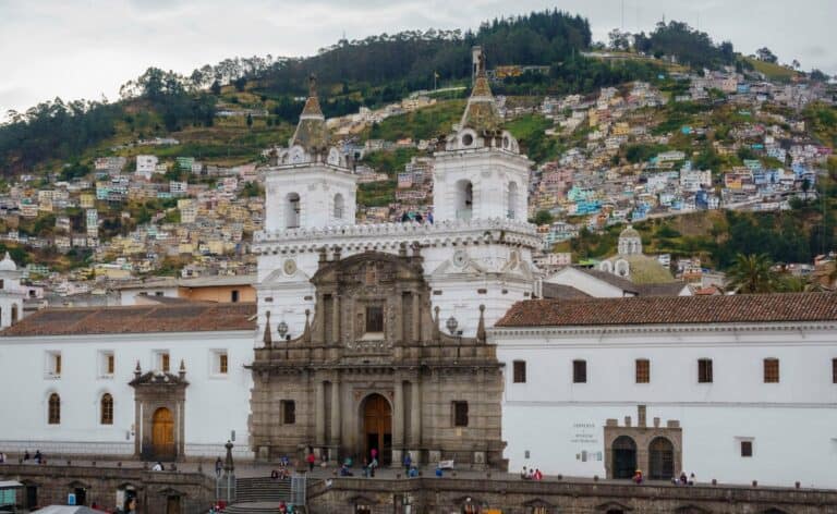 The San Francisco Church in Quito