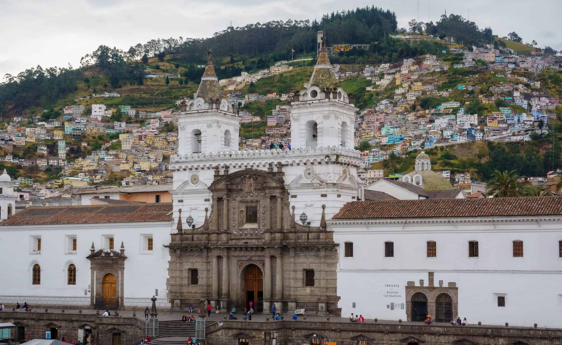 The San Francisco Church in Quito