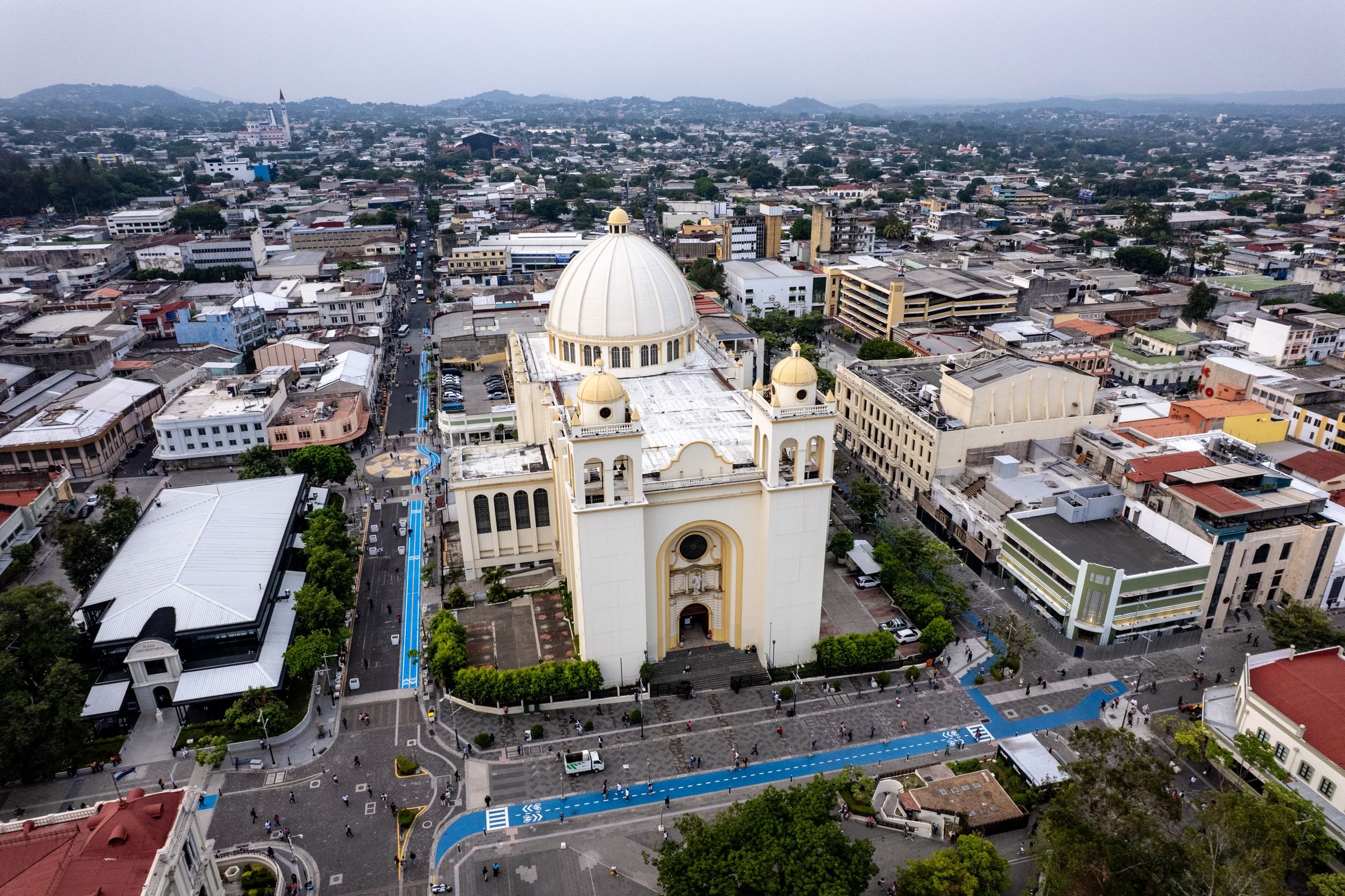 The Metropolitan Cathedral in San Salvador