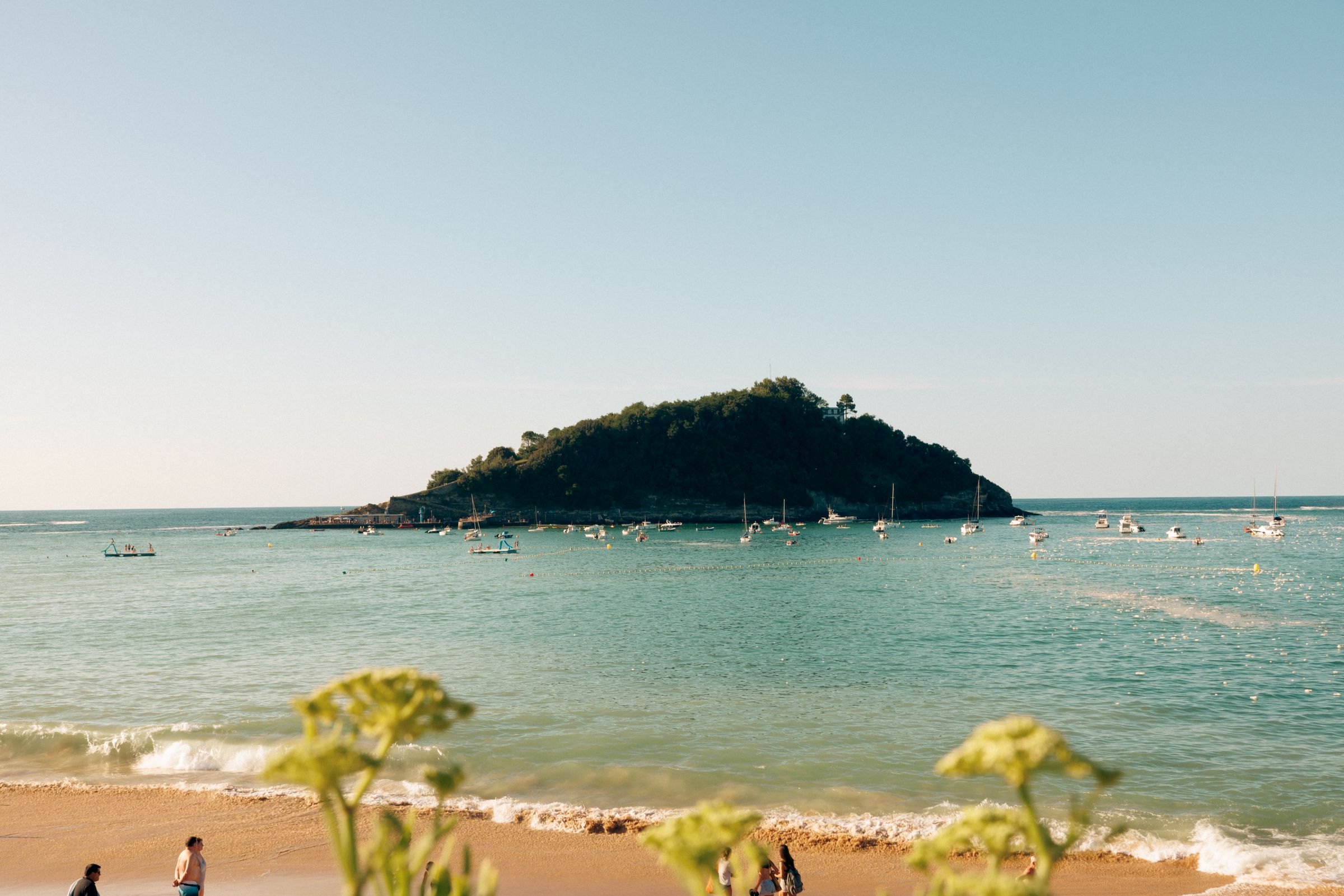 La Concha beach in San Sebastián