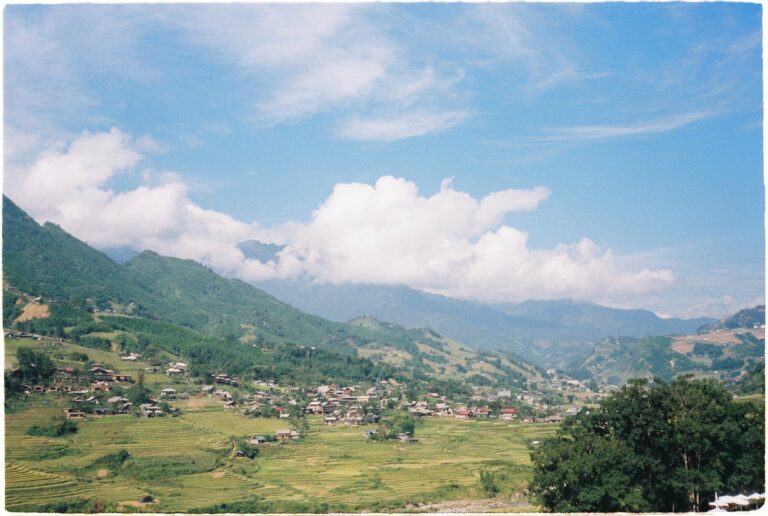 A village in the rice terraces of Sapa