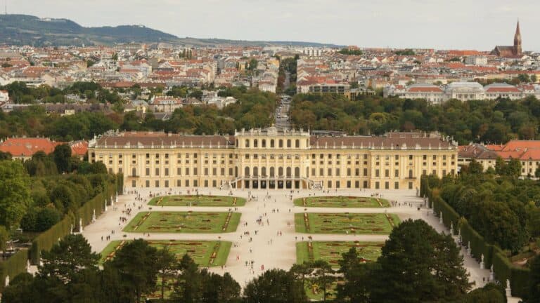 Schönbrunn Palace and its gardens, Vienna