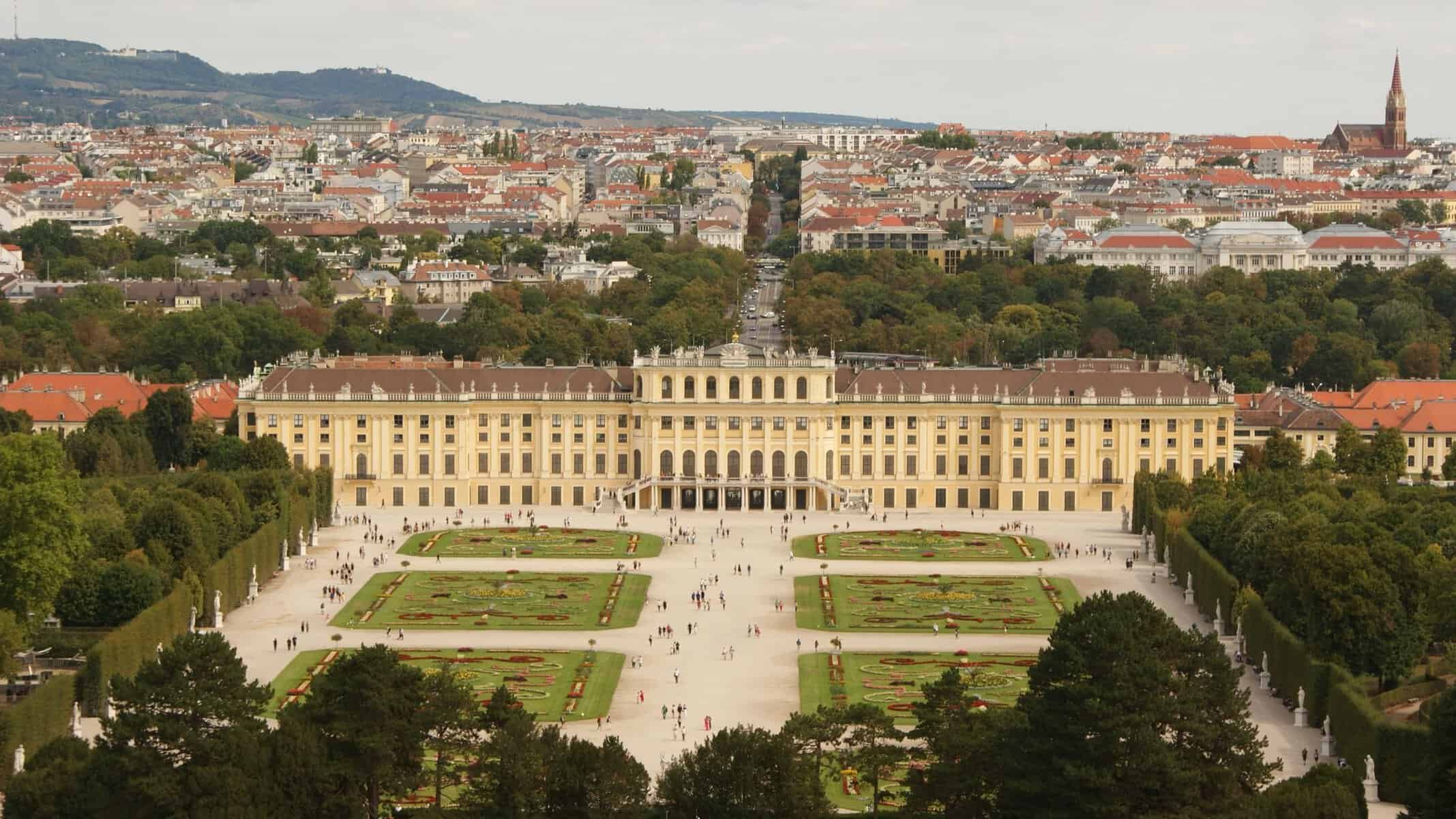 Schönbrunn Palace and its gardens, Vienna