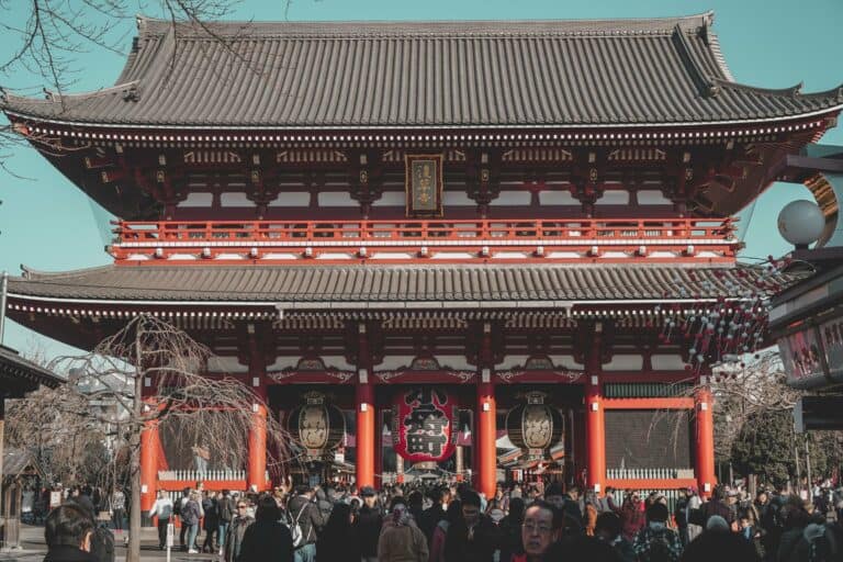 Senso-ji temple in Asakusa, Tokyo