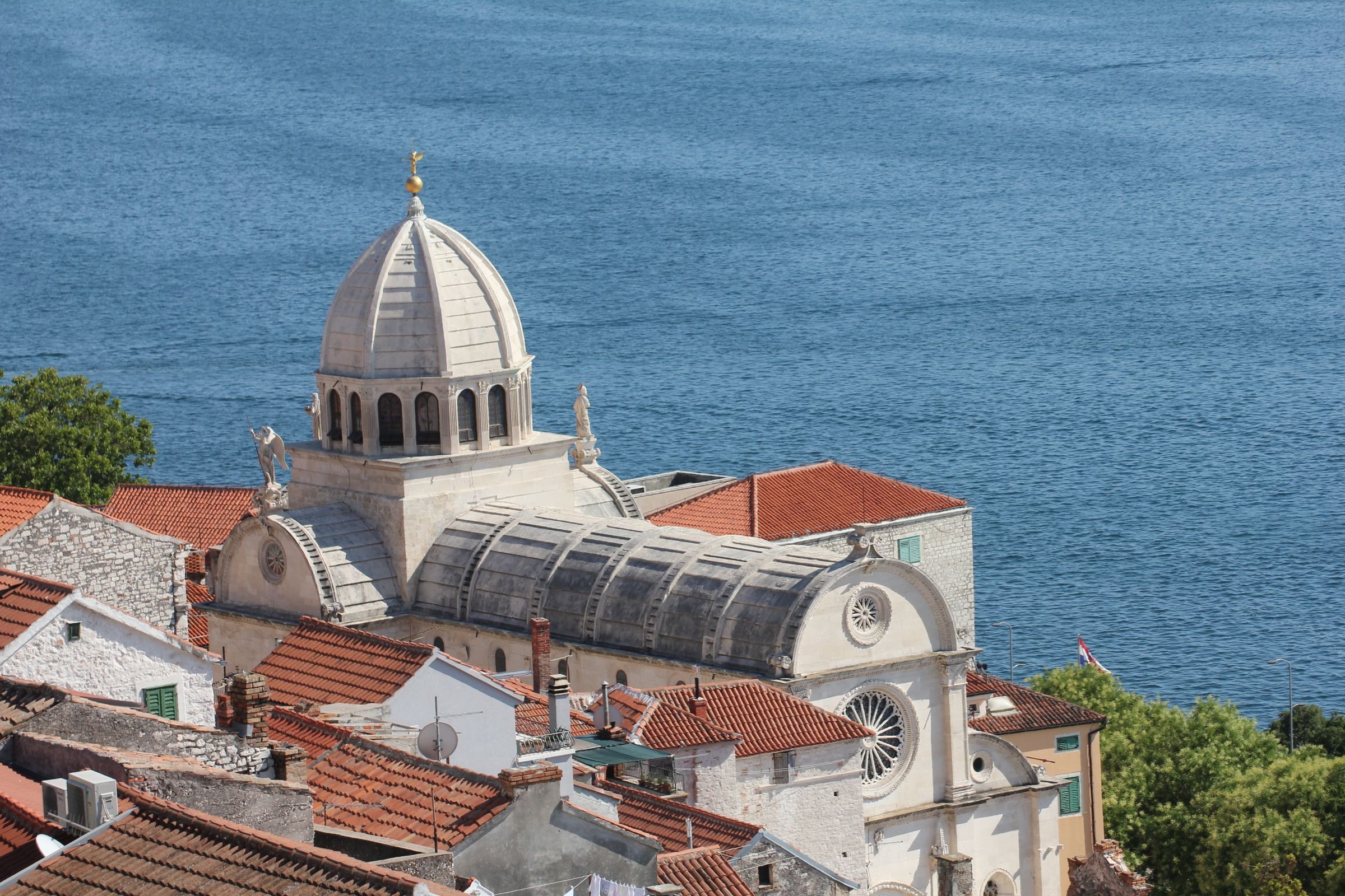 The Cathedral of St James above Sibenik