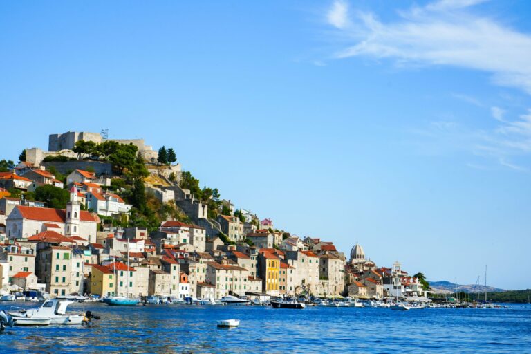 Šibenik on the Dalmatian coast