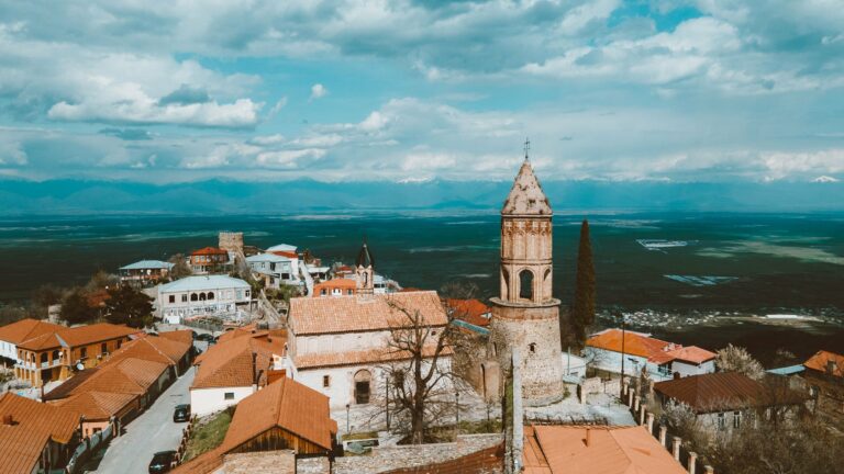 Sighnaghi from the air