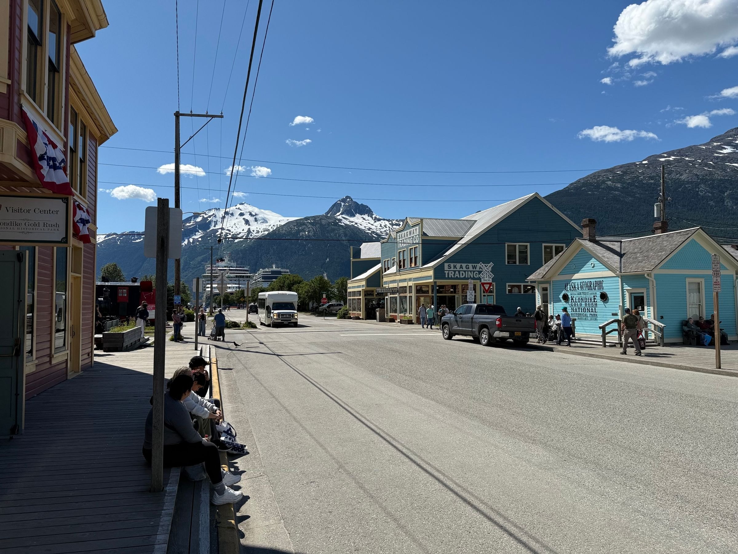 The main street of Skagway