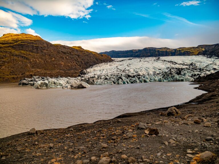 The Sólheimajökull glacier