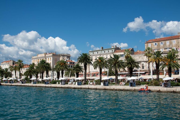 The Riva promenade in Split