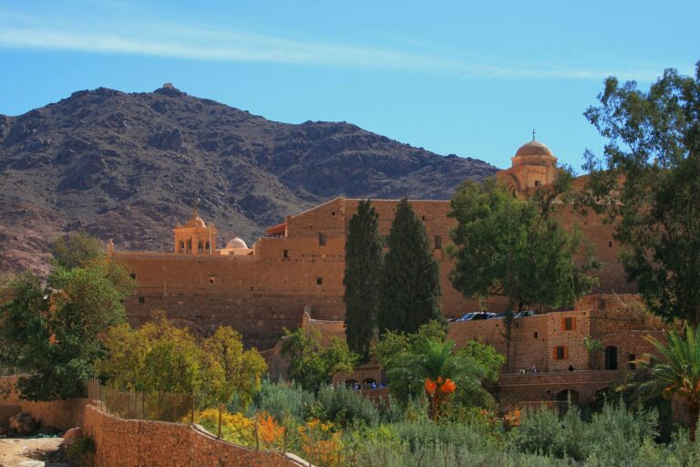 St Catherine's Monastery in the Sinai mountains
