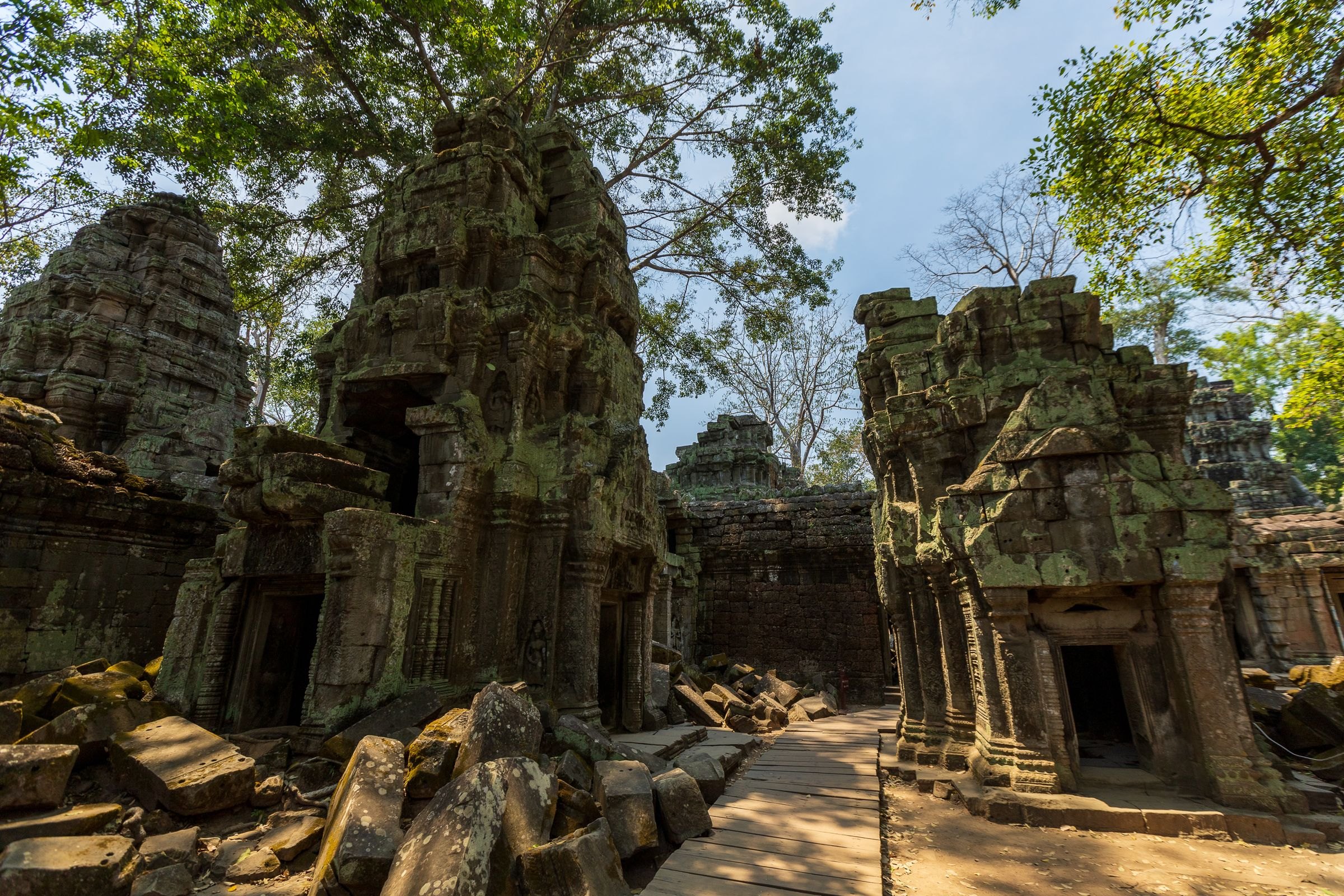 The ruins of Ta Prohm