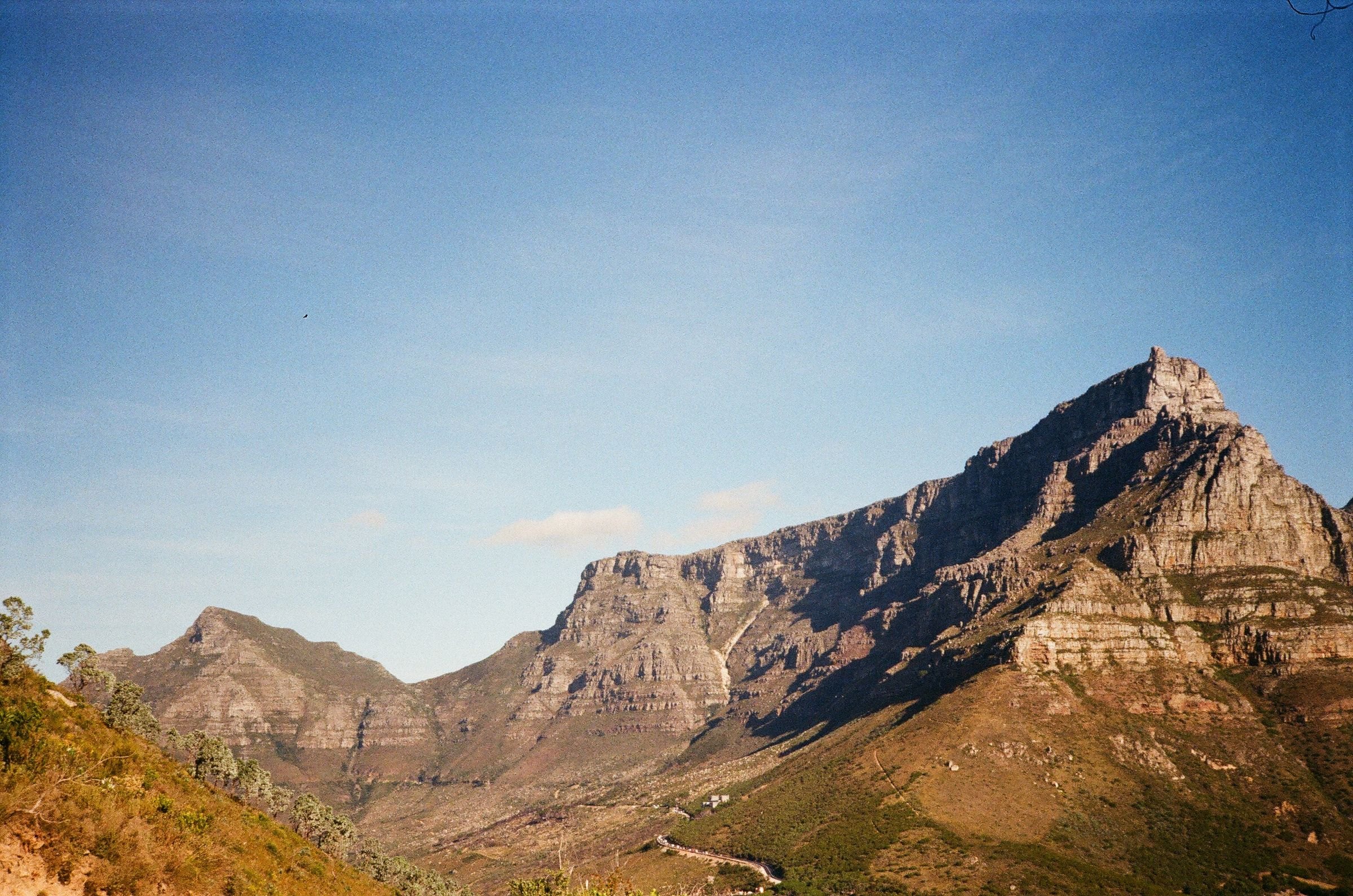 Table Mountain above Cape Town