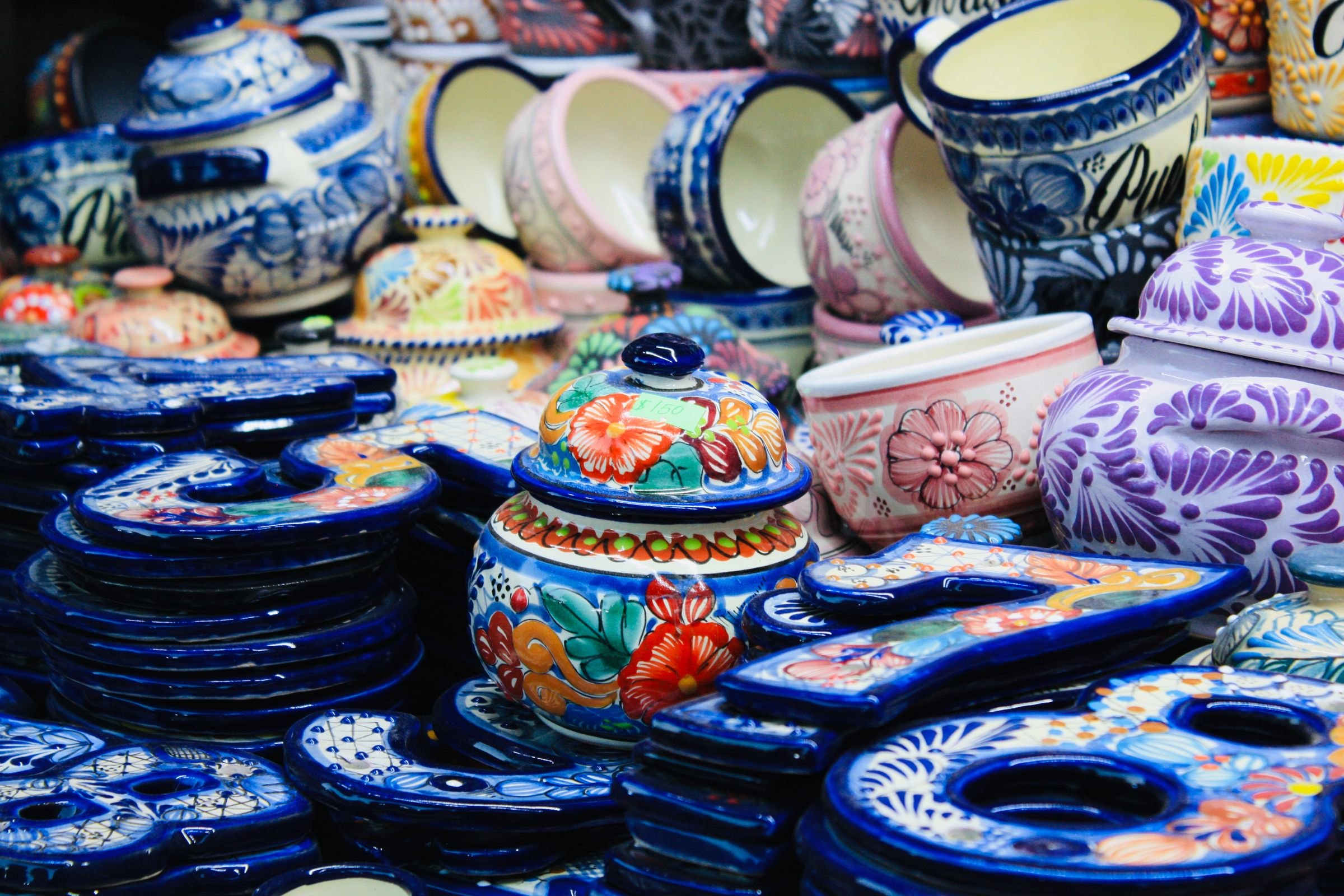Talavera pottery from Puebla