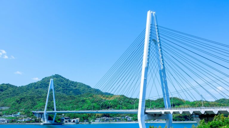 The Tatara Bridge on the Shimanami Kaido