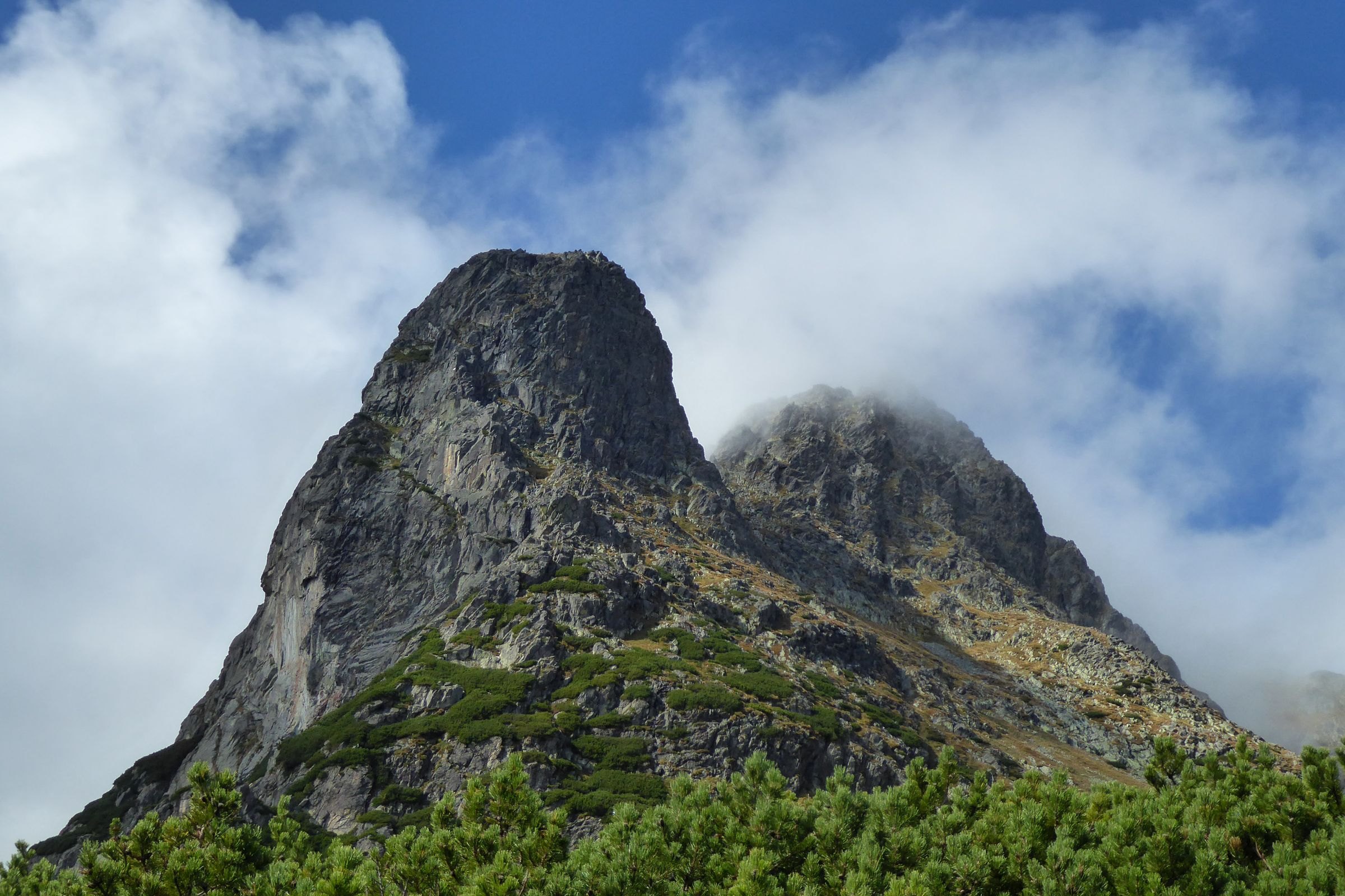 A peak in the High Tatras
