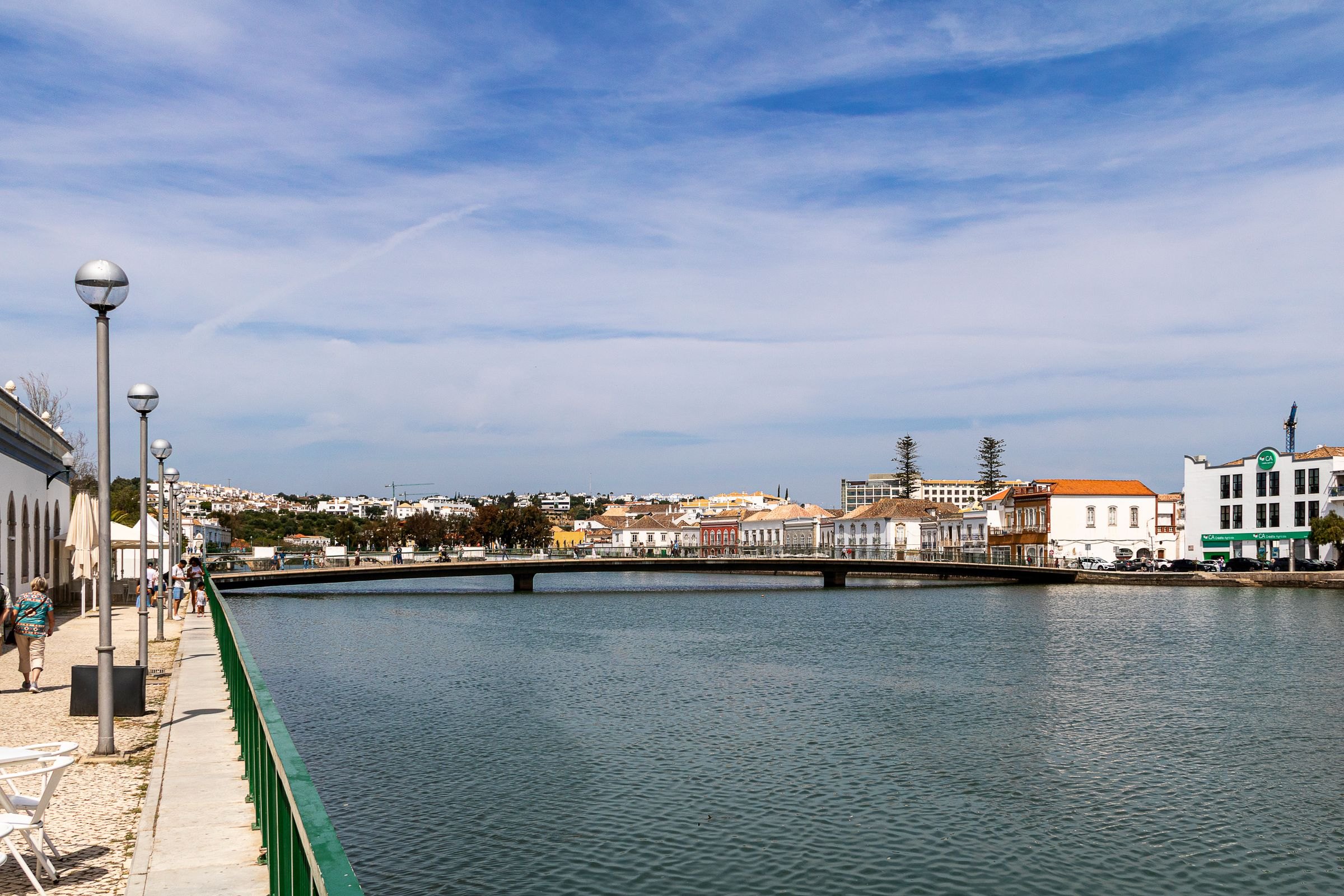 The riverside in Tavira