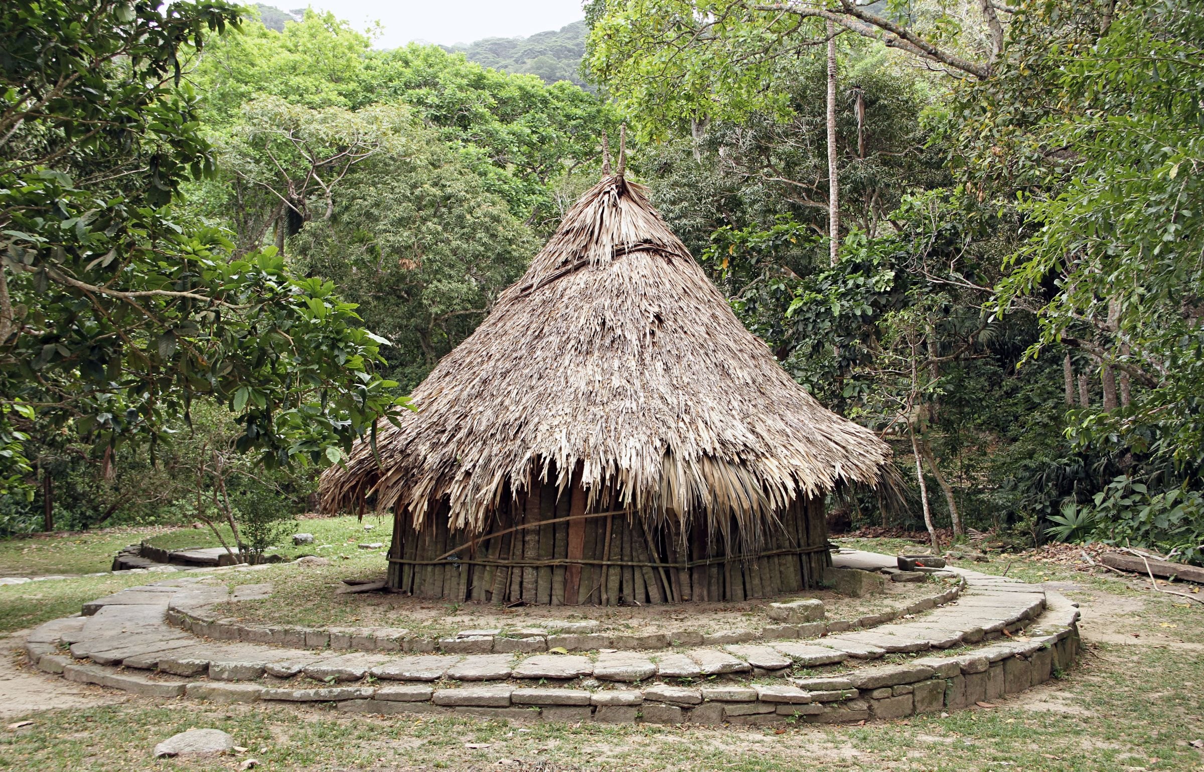 A traditional hut in the Sierra Nevada