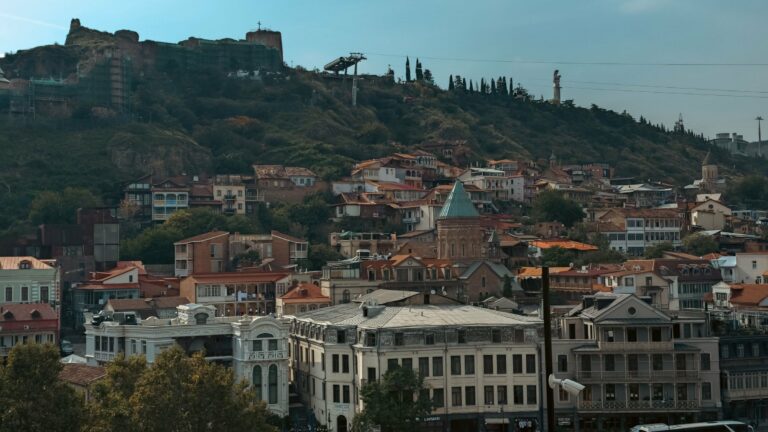 The rooftops of Tbilisi's Old Town