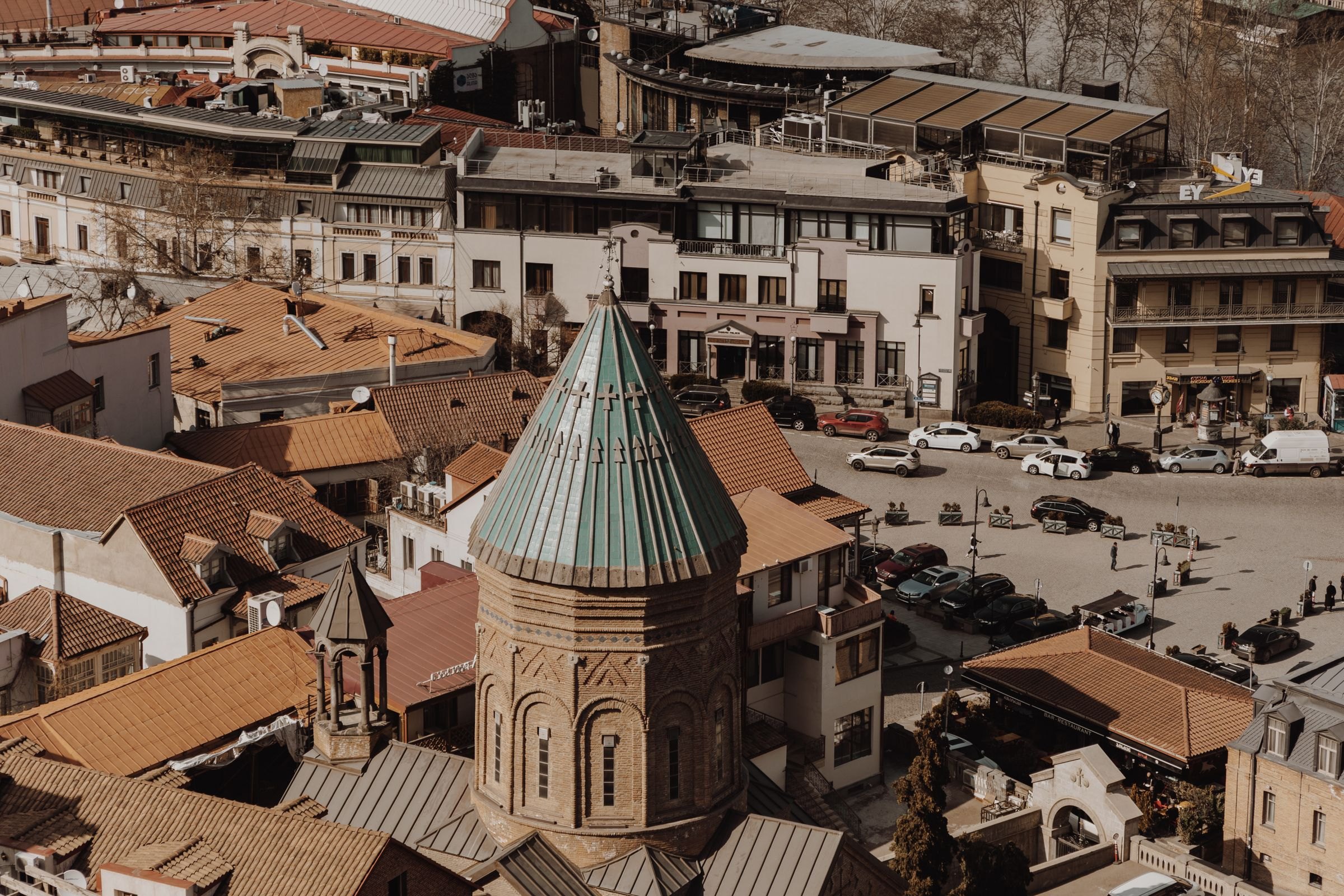 Old Tbilisi from above