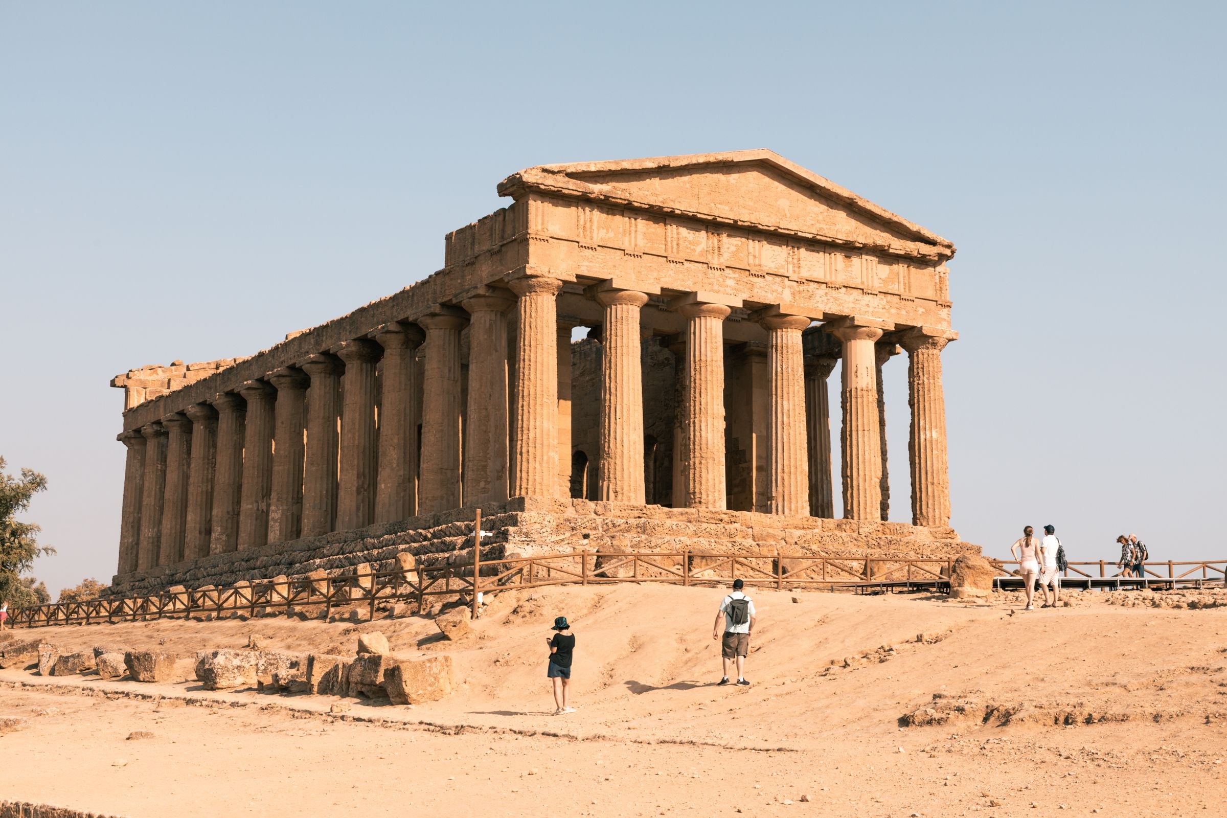 The Temple of Concordia in the Valley of the Temples