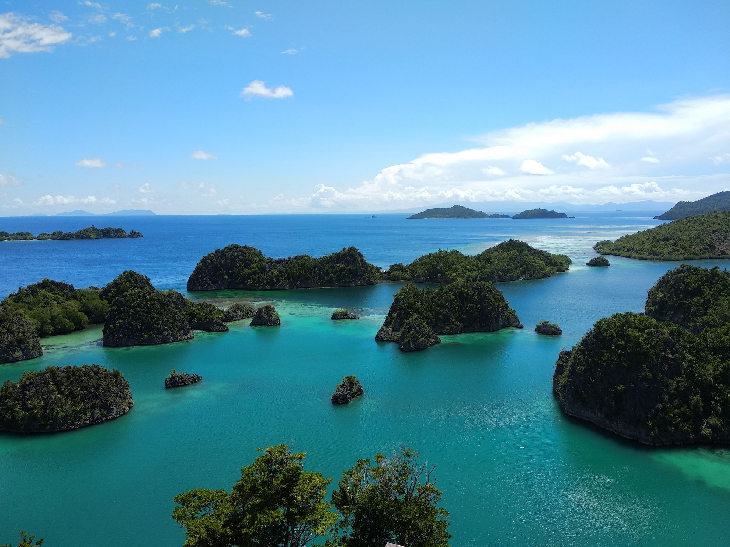 The islands of Piaynemo, Raja Ampat