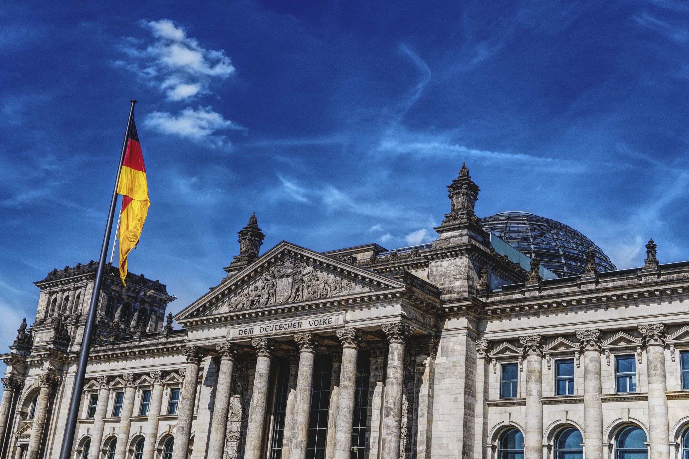 The Reichstag in Berlin