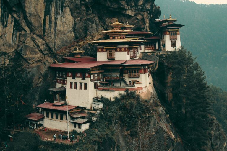 The Tiger's Nest Monastery on its cliff
