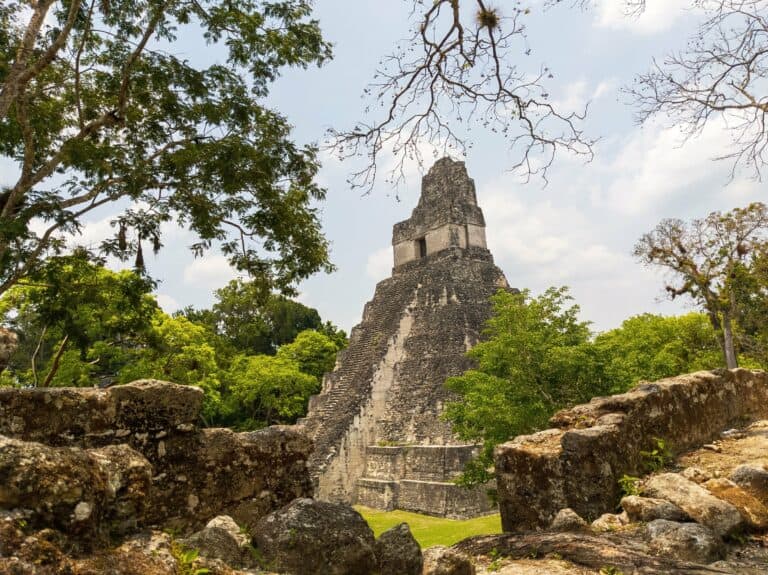 The Great Jaguar temple at Tikal, Guatemala