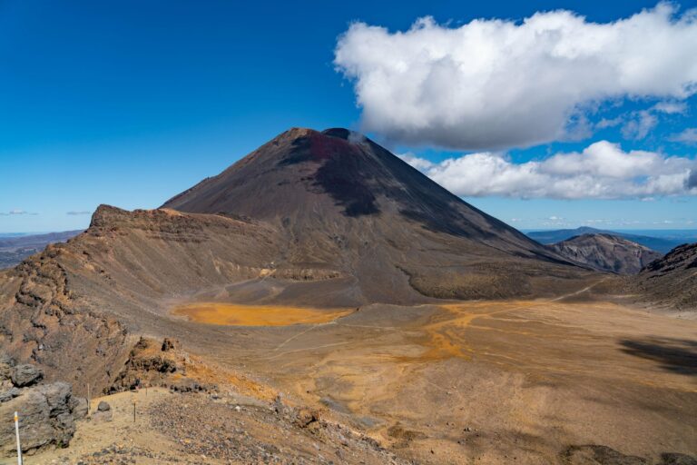 A volcanic cone in Tongariro National Park