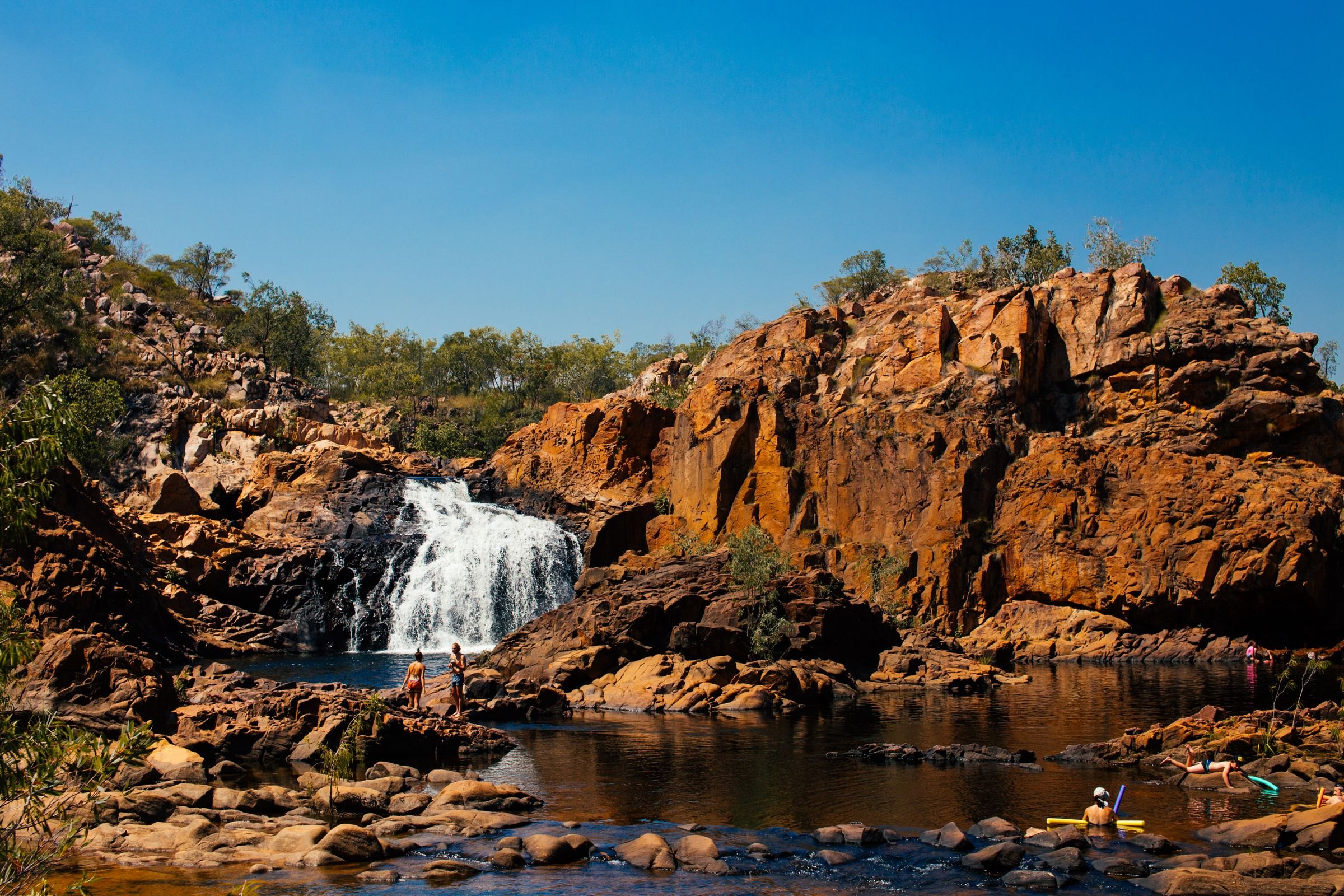 A waterfall in the Top End