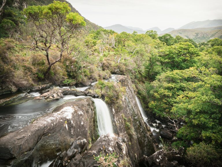 A waterfall in Killarney National Park
