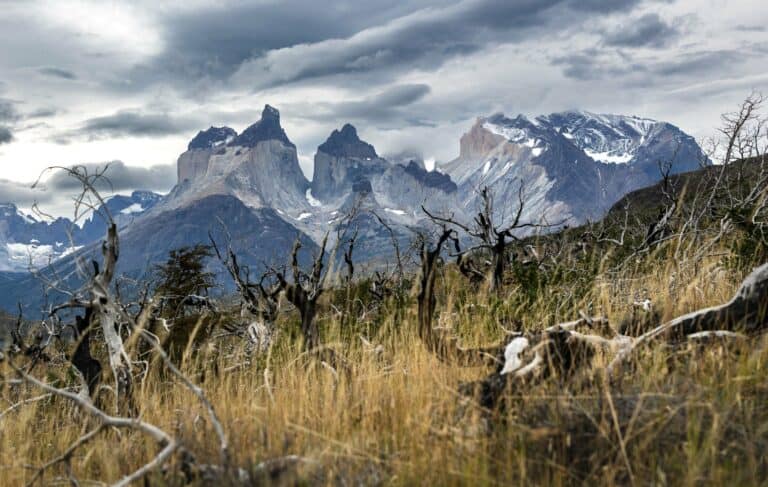 The peaks of Torres del Paine, Chile