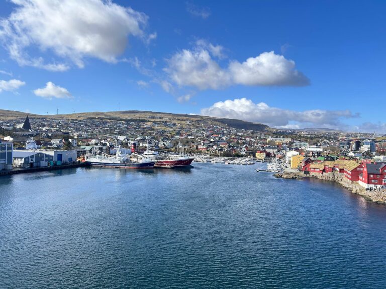 Tórshavn harbour in the Faroe Islands