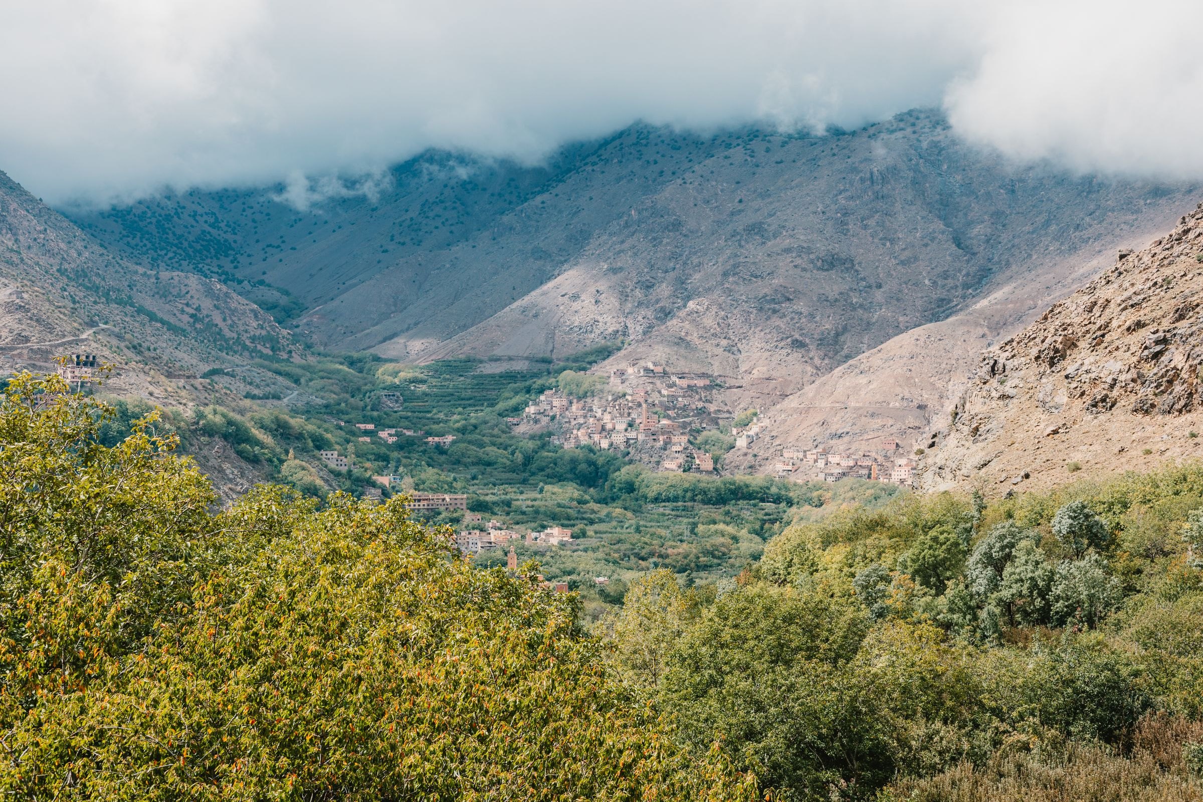 The green Toubkal valley