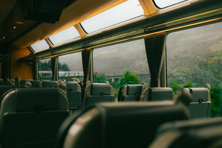 The view from a train through Arthur's Pass