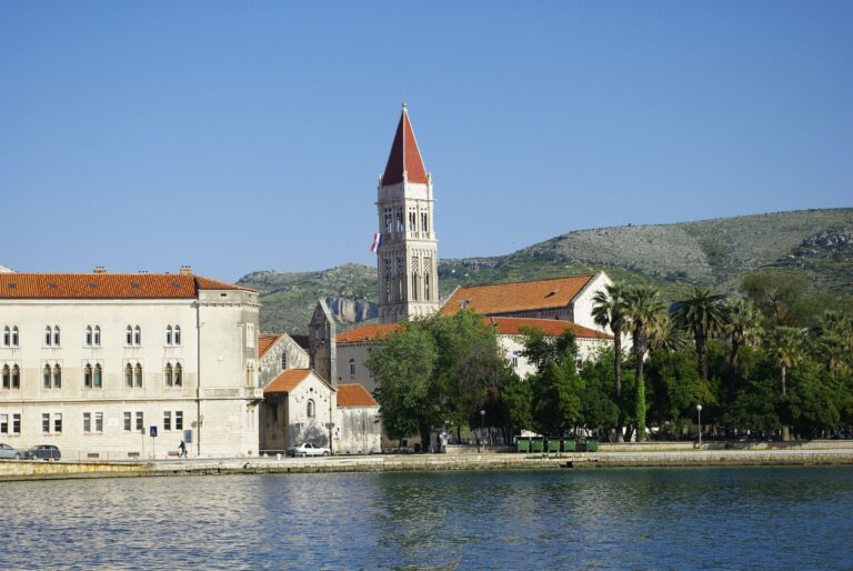 The waterfront at Trogir