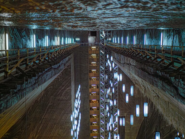 Inside the Turda Salt Mine