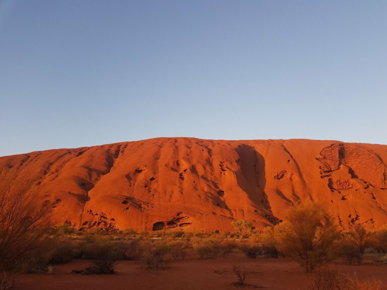 Uluru at sunrise
