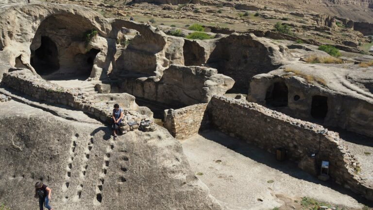 The rock-cut cave town of Uplistsikhe
