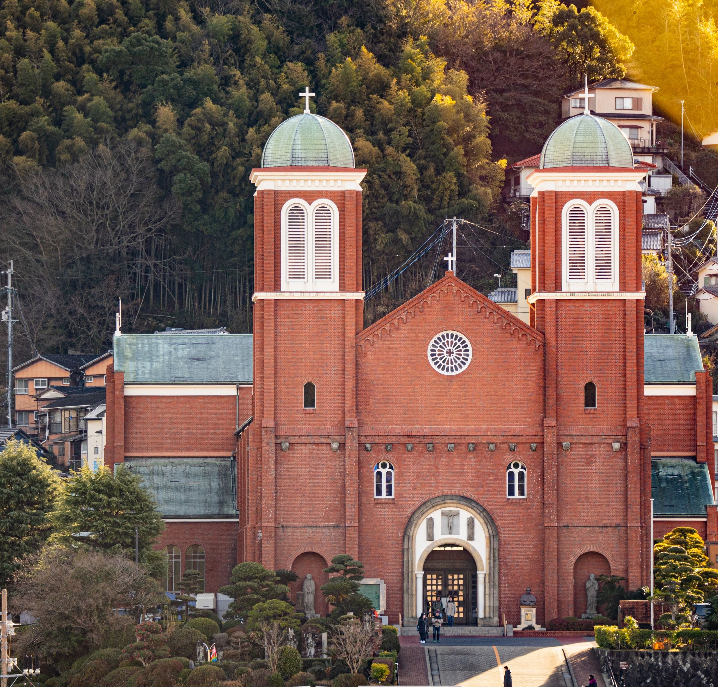 A Catholic church in Nagasaki