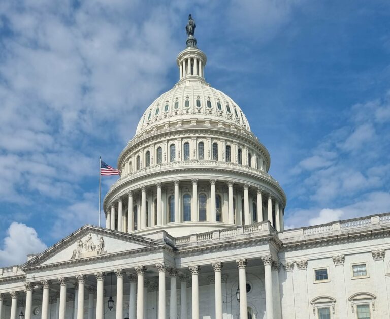 The dome of the US Capitol in Washington DC
