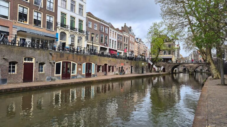 A canal in Utrecht