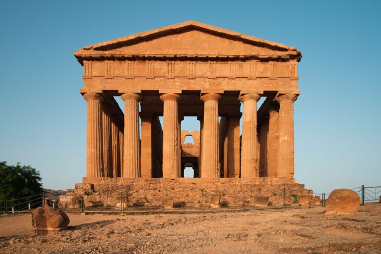 The Temple of Concordia in Agrigento's Valley of the Temples