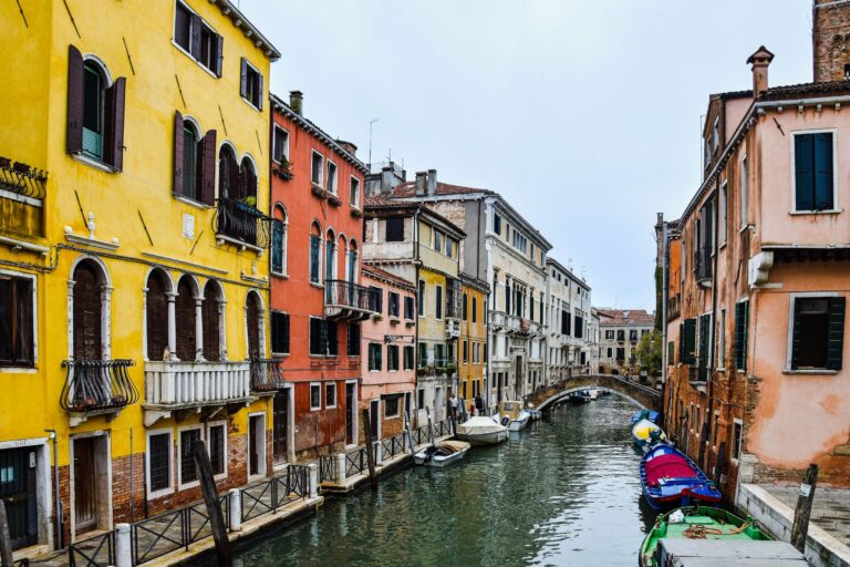 A canal in Venice