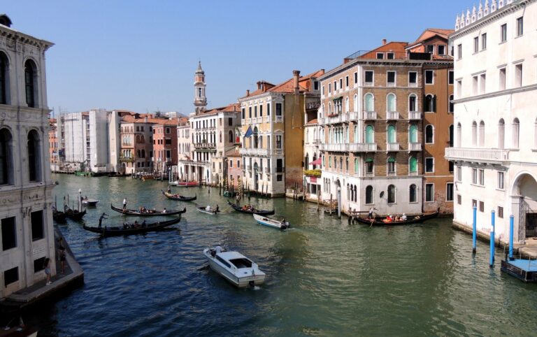 The Grand Canal in Venice