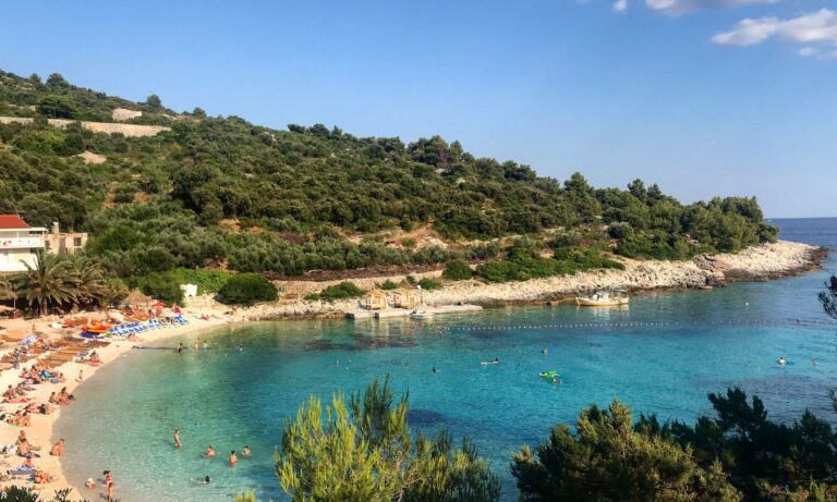 A clear-water cove on the island of Vis