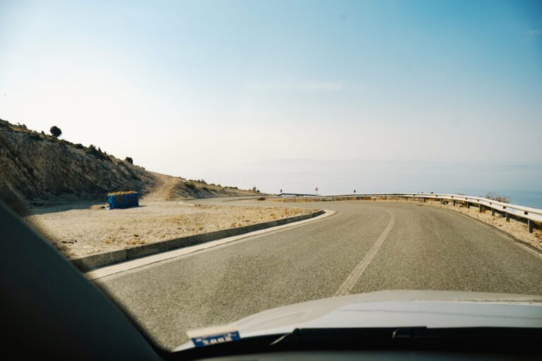 A coastal road near Vlorë